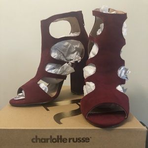 Charlotte Russe Red Heels